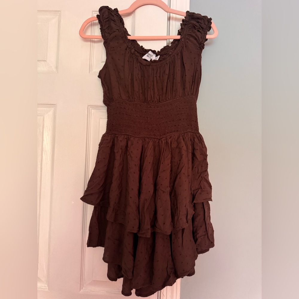 Princess Polly Chocolate Brown The Love Galore Romper - Picture 10 of 12